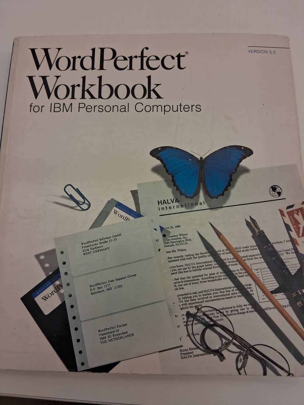 Workbook for IBM Personal Computers - Blue